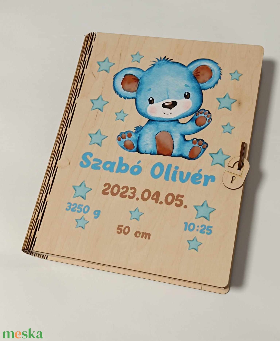 Emlékőrző doboz, egyedi névre szóló - játék & sport - Meska.hu