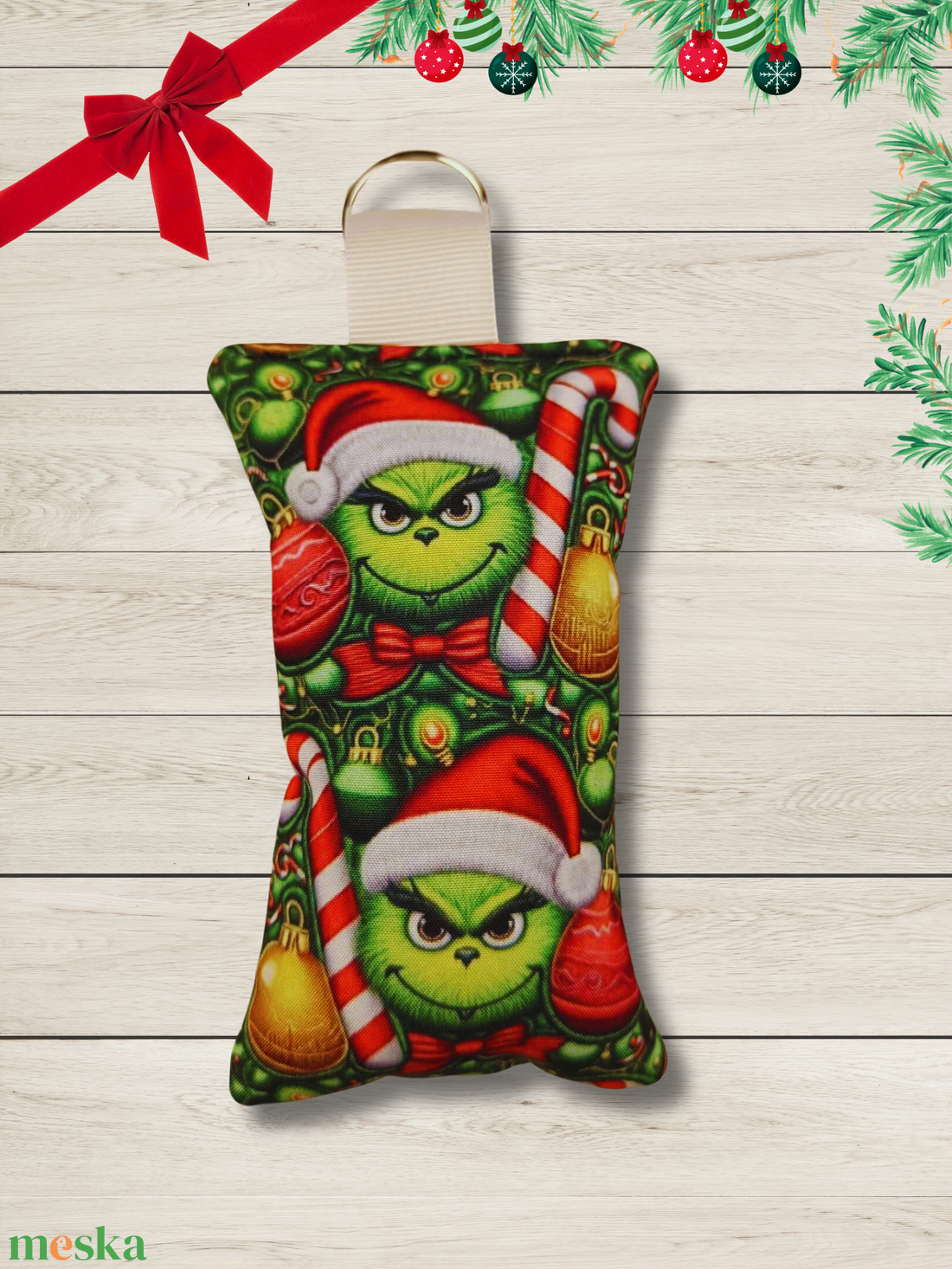 Grincs kulcstartó - táska & tok - kulcstartó & táskadísz - kulcstartó - Meska.hu