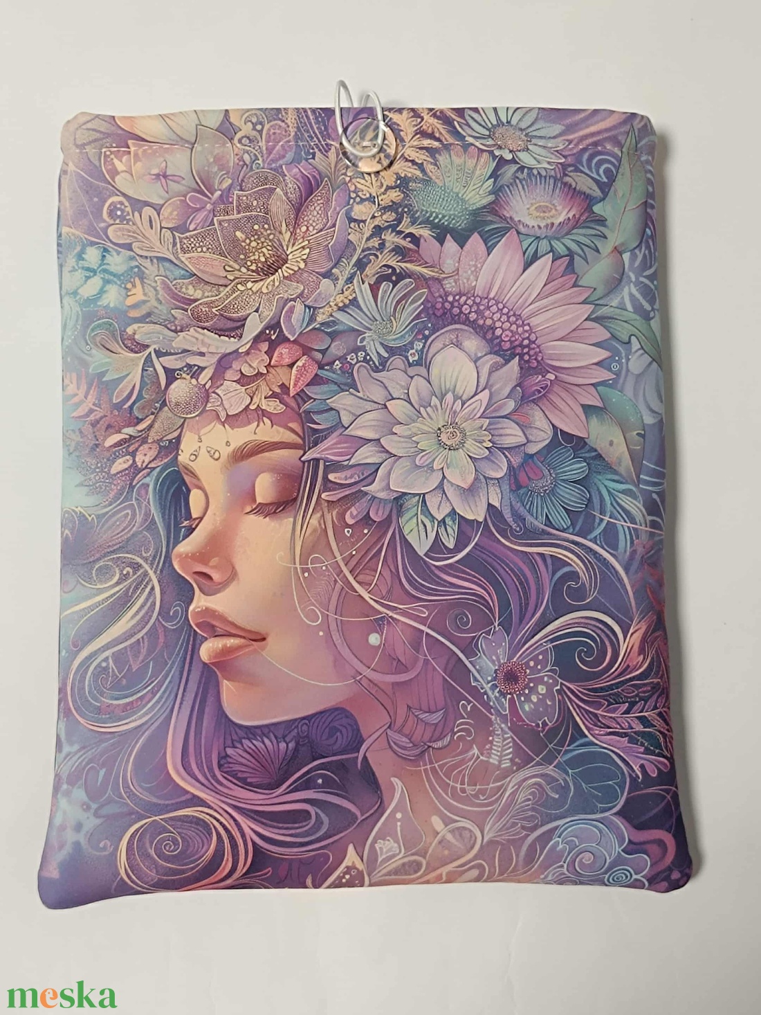 Pastel floral könyvtok  - könyv & zene - könyvtok - Meska.hu