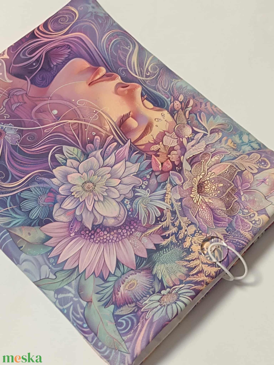 Pastel floral könyvtok  - könyv & zene - könyvtok - Meska.hu