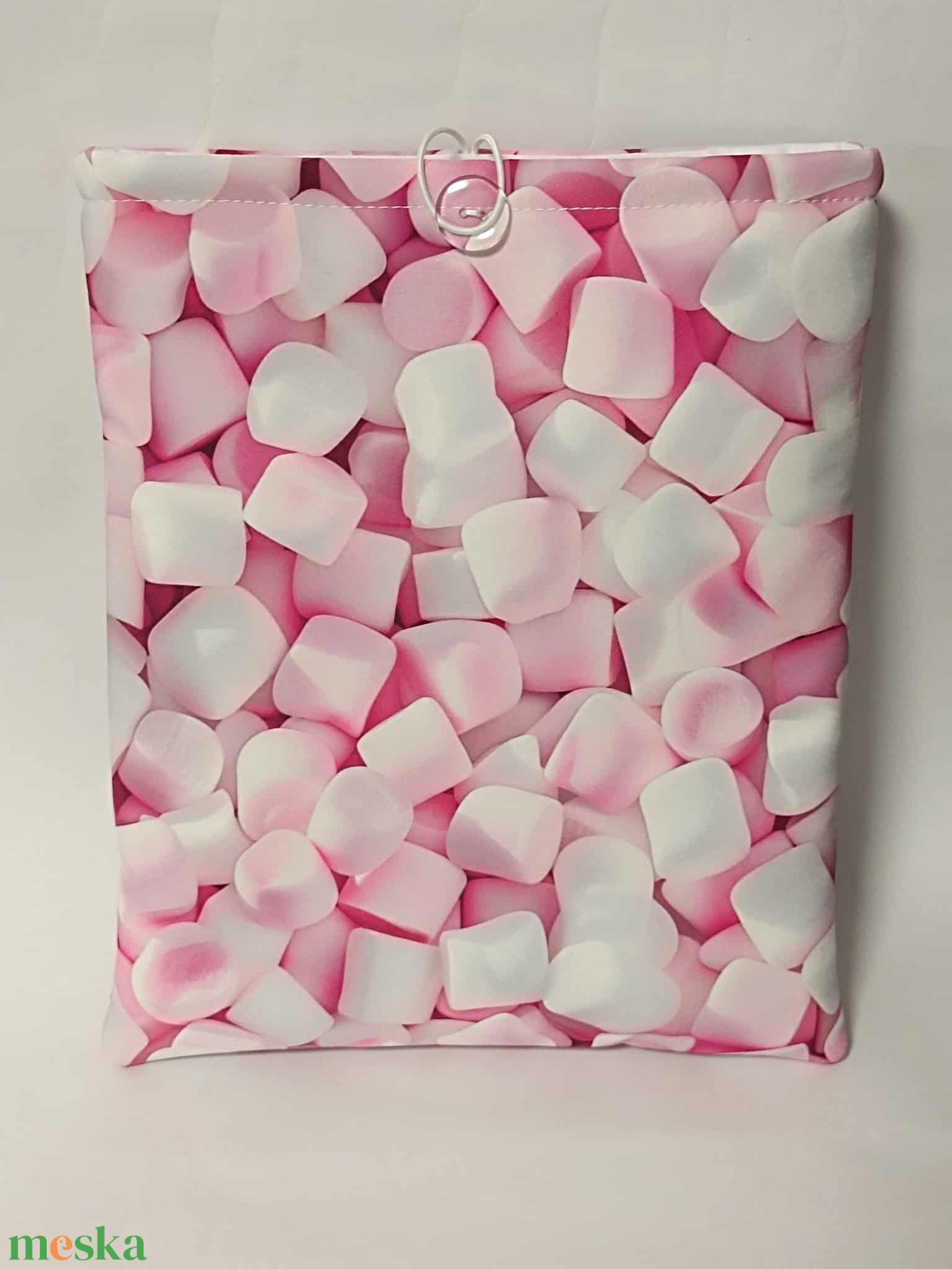 Mályvacukor mintás könyvtok névvel is kérhető - könyv & zene - könyvtok - Meska.hu