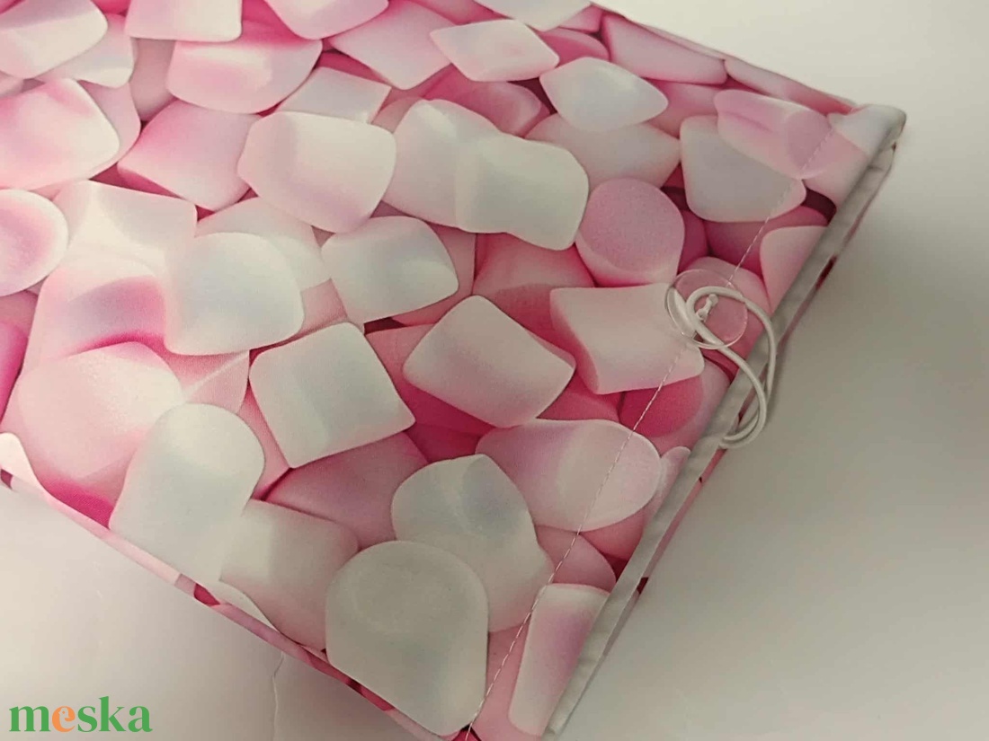 Mályvacukor mintás könyvtok névvel is kérhető - könyv & zene - könyvtok - Meska.hu