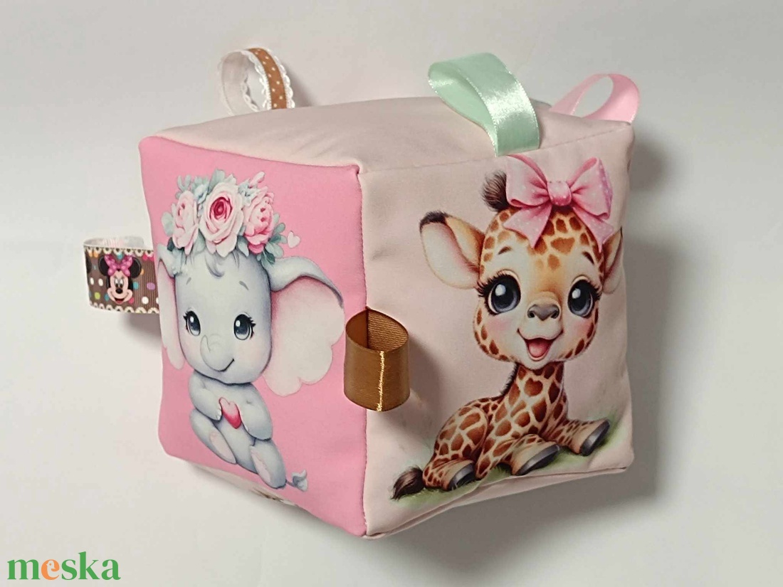 Állatos babakocka névvel - játék & sport - 3 éves kor alattiaknak - babakocka - Meska.hu