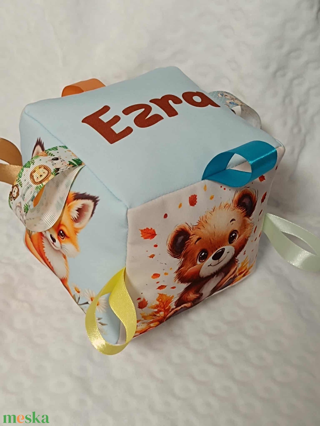 Állatos babakocka névvel - játék & sport - 3 éves kor alattiaknak - babakocka - Meska.hu