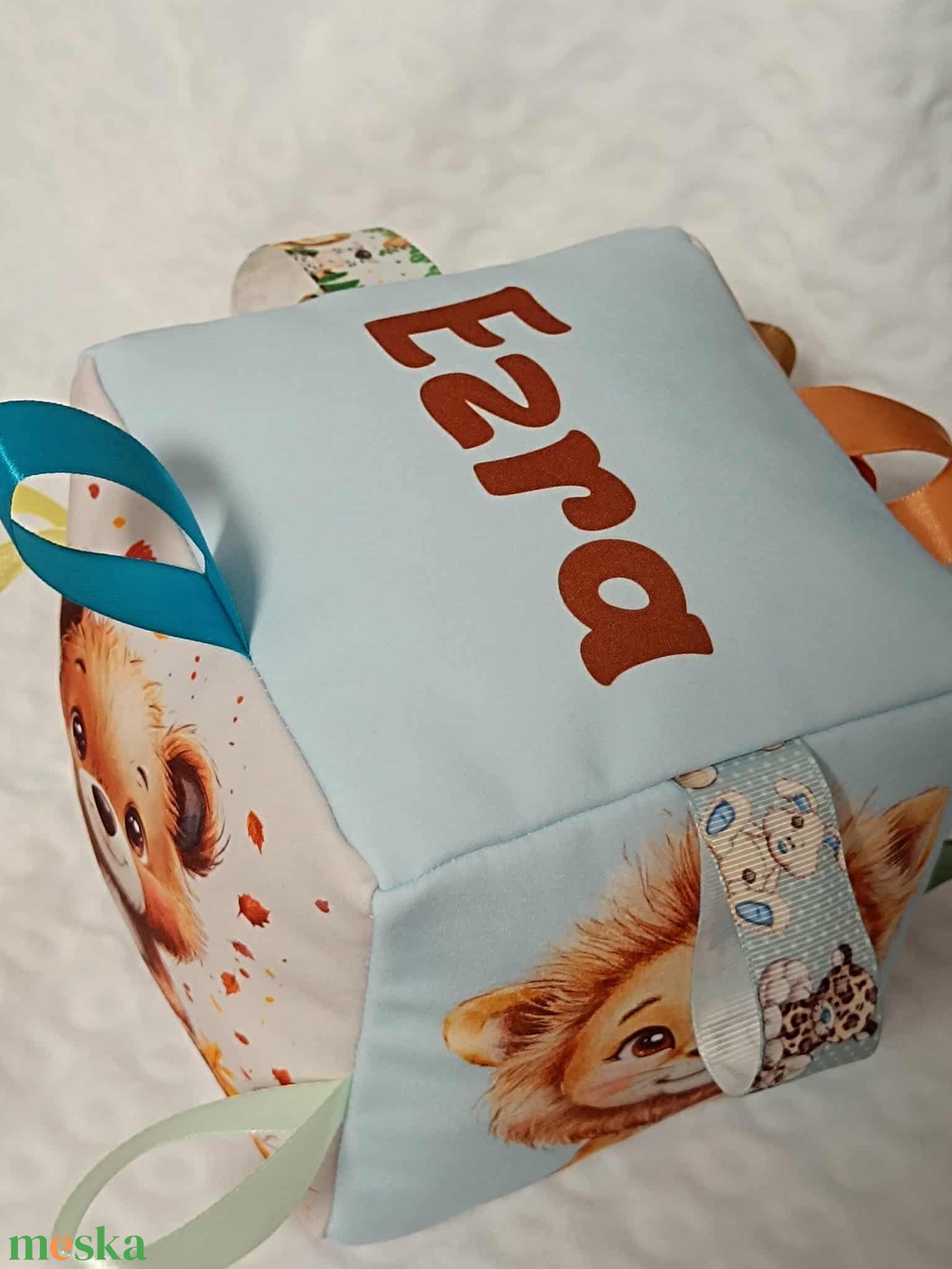 Állatos babakocka névvel - játék & sport - 3 éves kor alattiaknak - babakocka - Meska.hu