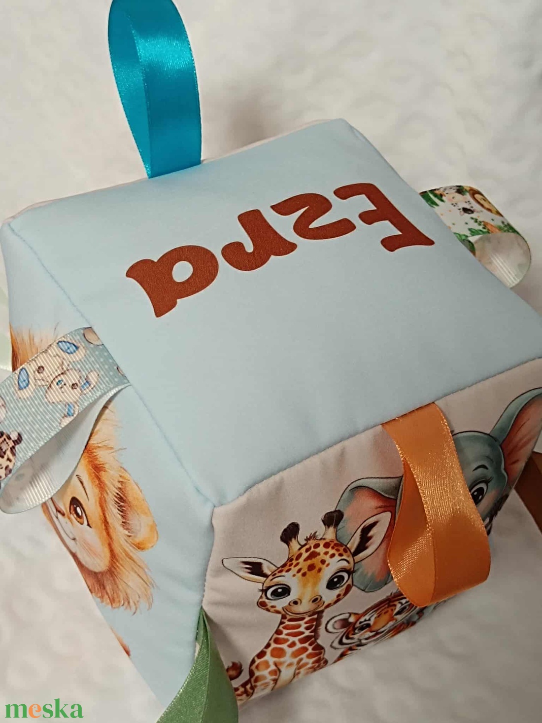 Állatos babakocka névvel - játék & sport - 3 éves kor alattiaknak - babakocka - Meska.hu