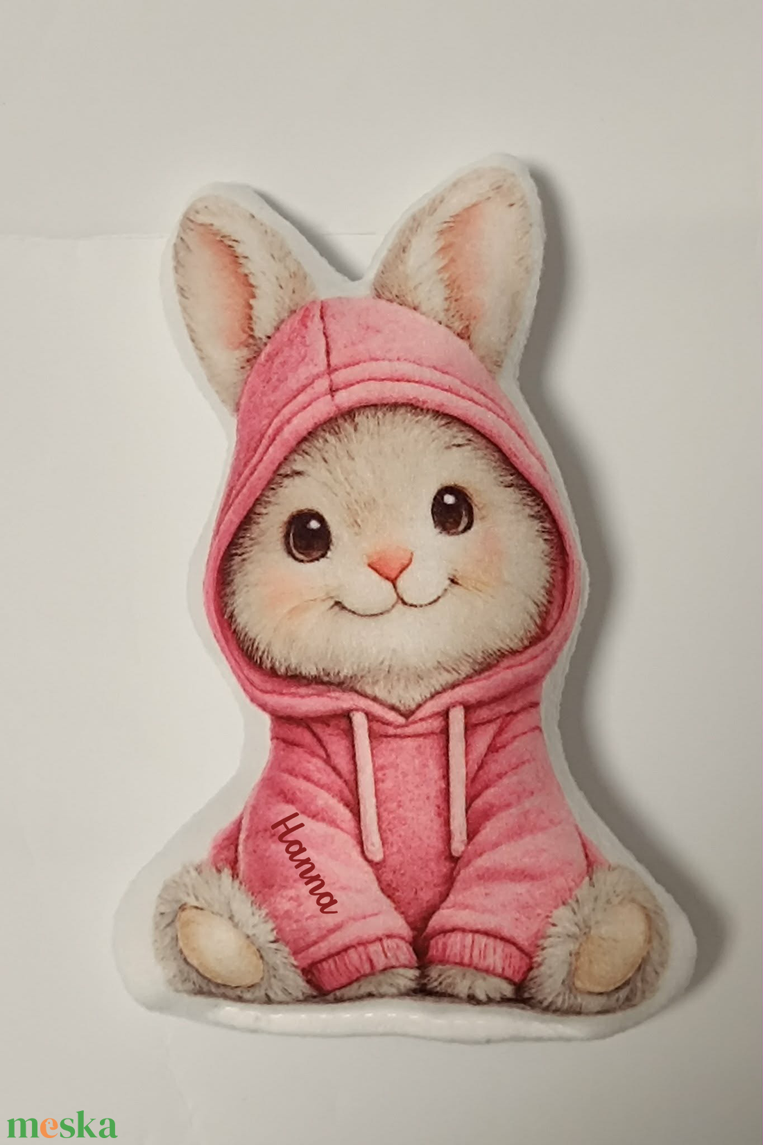 Névre szóló nyuszi  - játék & sport - plüssállat & játékfigura - nyuszi - Meska.hu