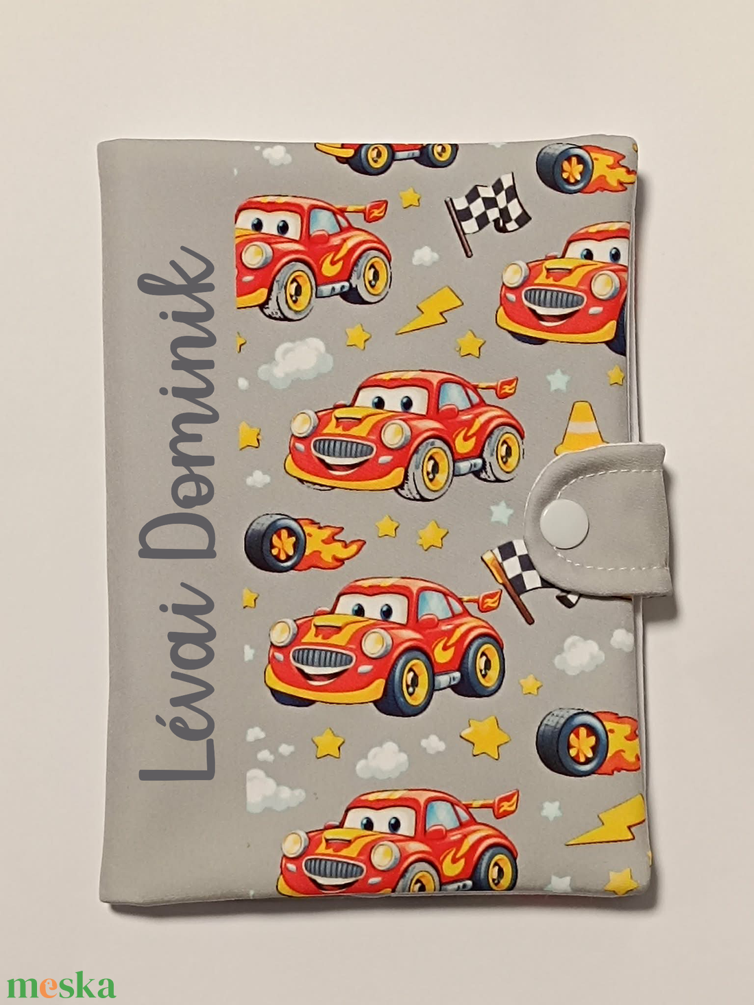 Egészségügyi kiskönyv borító névvel - baba - mama - babaemlékek - egészségügyi kiskönyv borító - Meska.hu