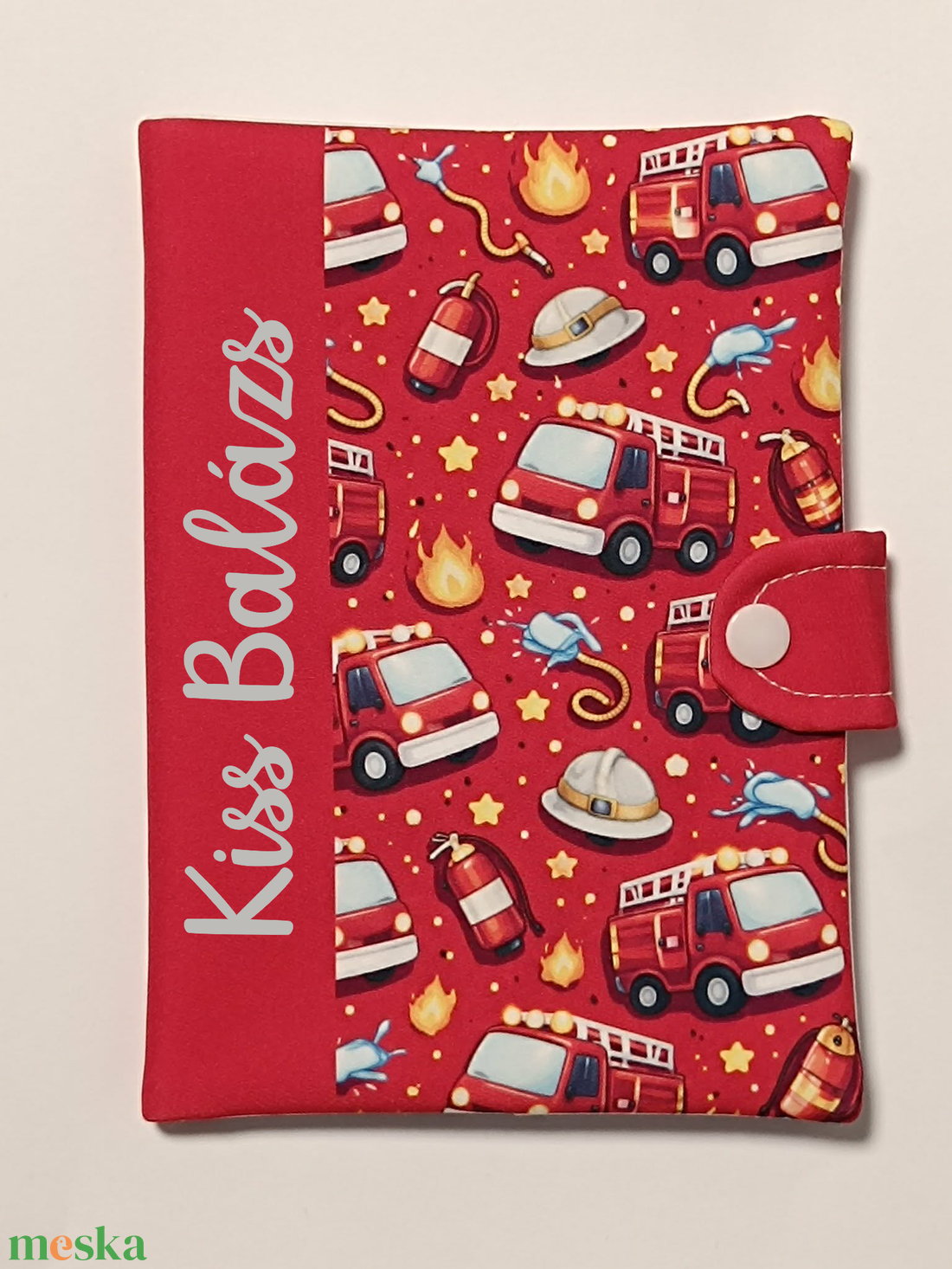 Egészségügyi kiskönyv borító névvel - baba - mama - babaemlékek - egészségügyi kiskönyv borító - Meska.hu