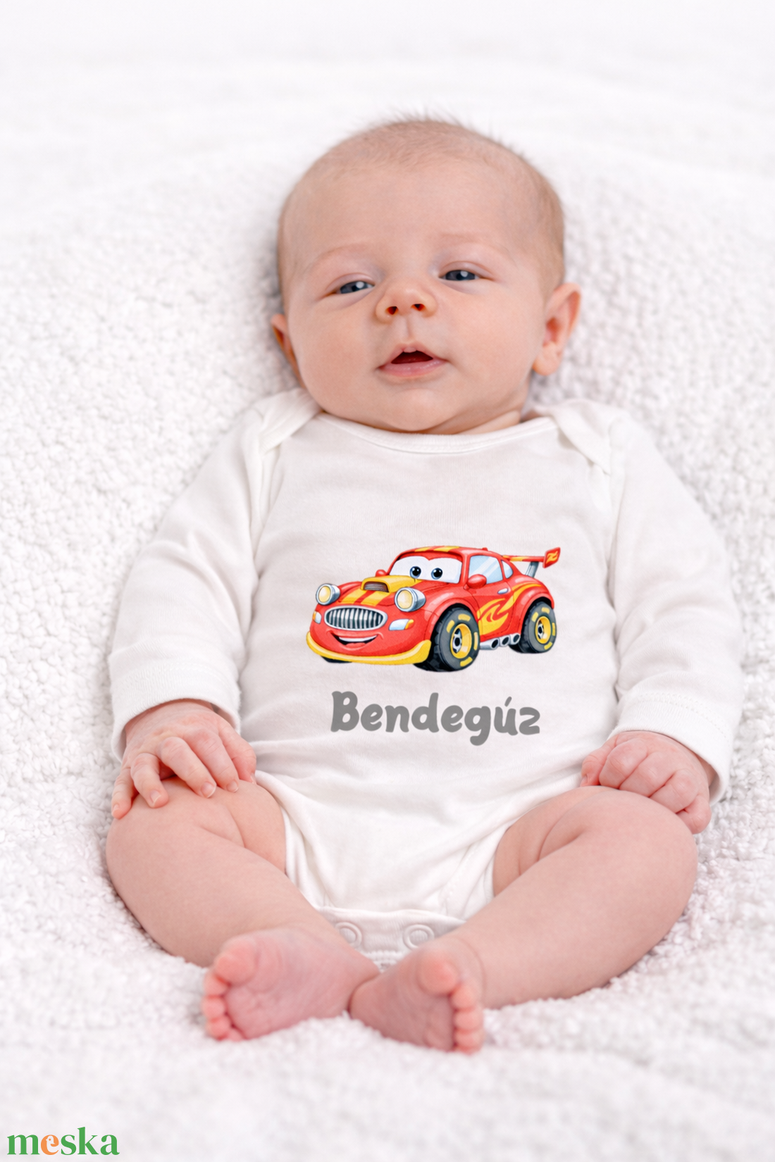 Baba body névvel mintával - baba - mama - babaruházat - baba body - Meska.hu