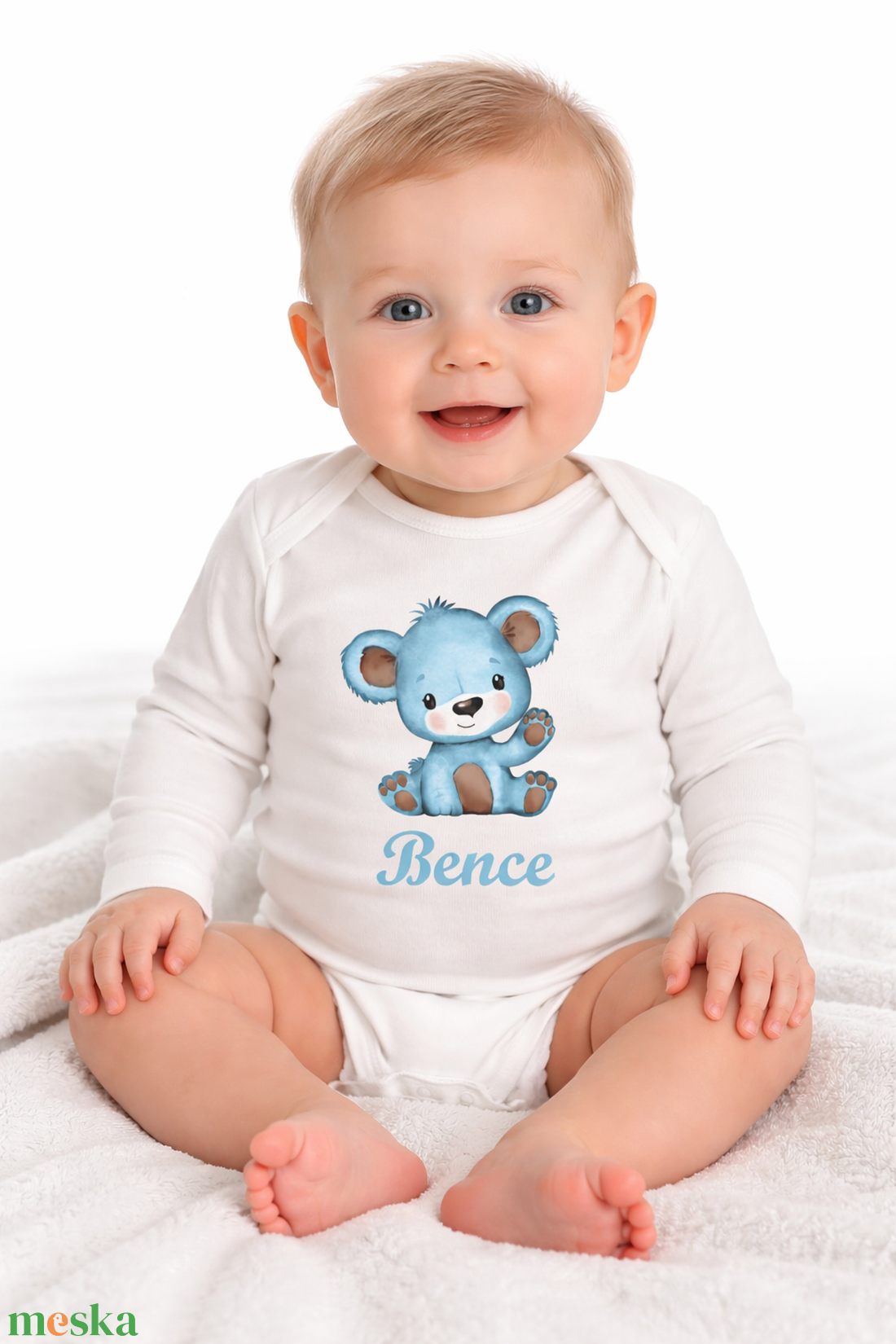 Baba body névvel mintával - baba - mama - babaruházat - baba body - Meska.hu