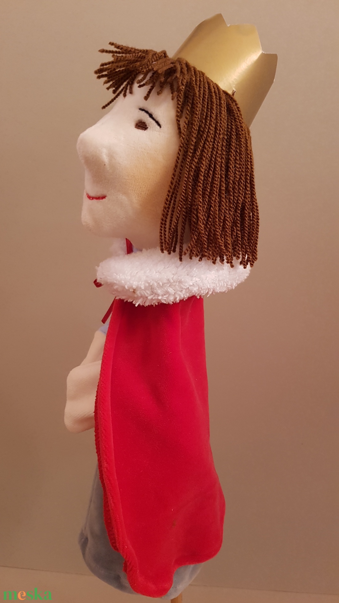 Királyfi kézbáb - játék & sport - bábok - kesztyűbáb - Meska.hu