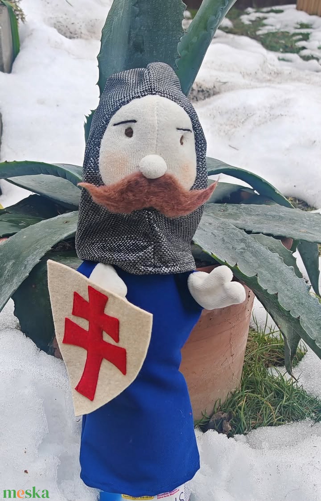 Zsolti lovag kézbáb - játék & sport - bábok - báb készlet - Meska.hu