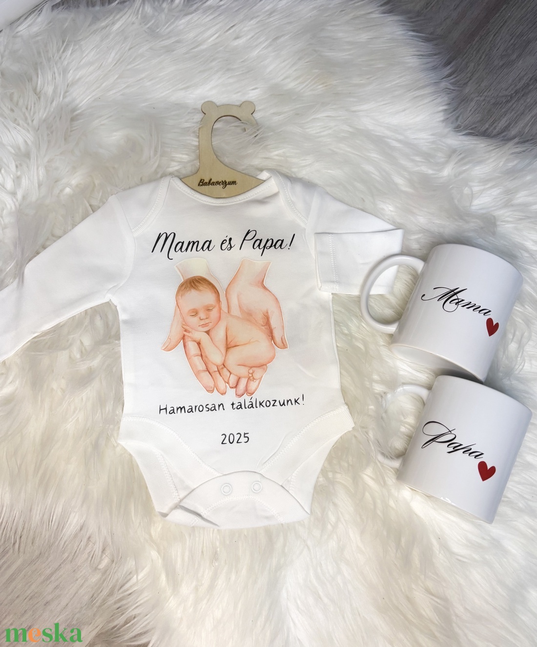 Bababejelentő box nagyszülőknek!  - ruha & divat - gyerekruha - Meska.hu