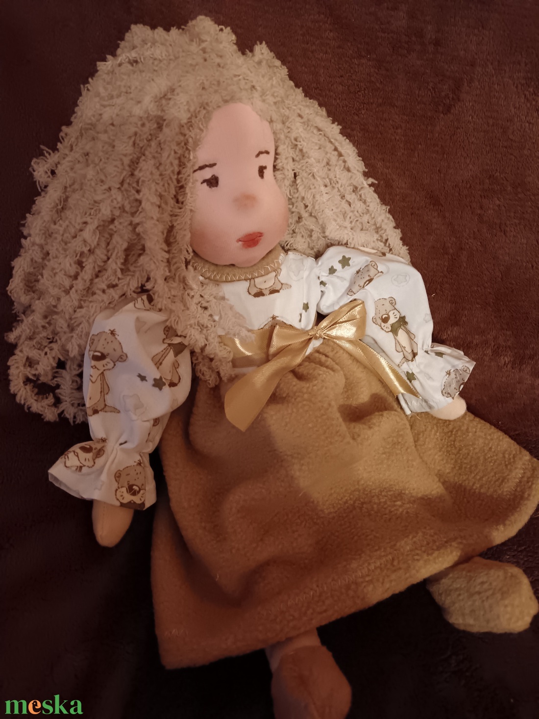 K�zműves Waldorf baba - baba - mama - baba játékok - waldorf játékok - Meska.hu