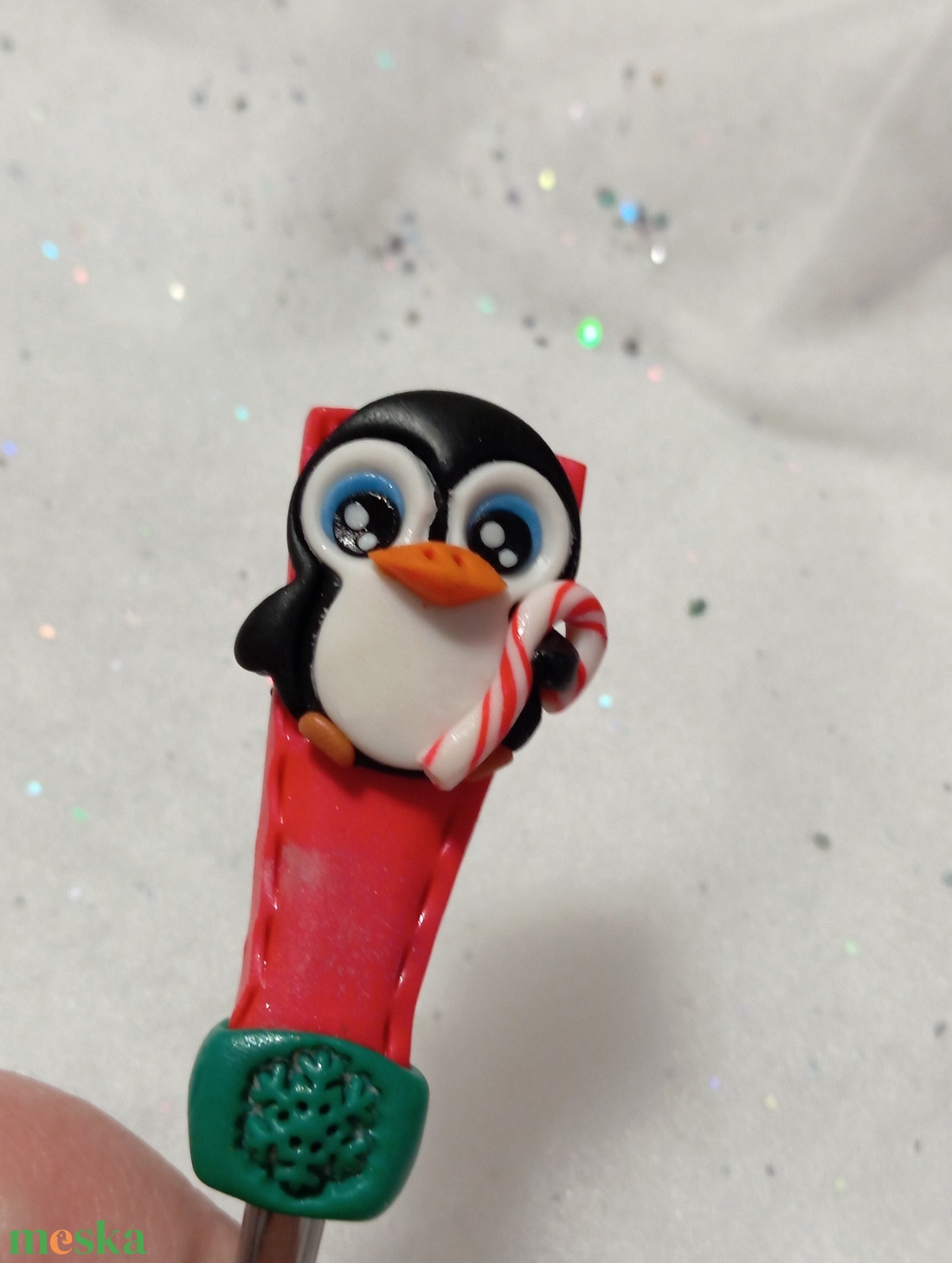 Pingvines teáskanál kávéskanál - otthon & életmód - konyhafelszerelés, tálalás - tálalás - bögre & csésze - Meska.hu