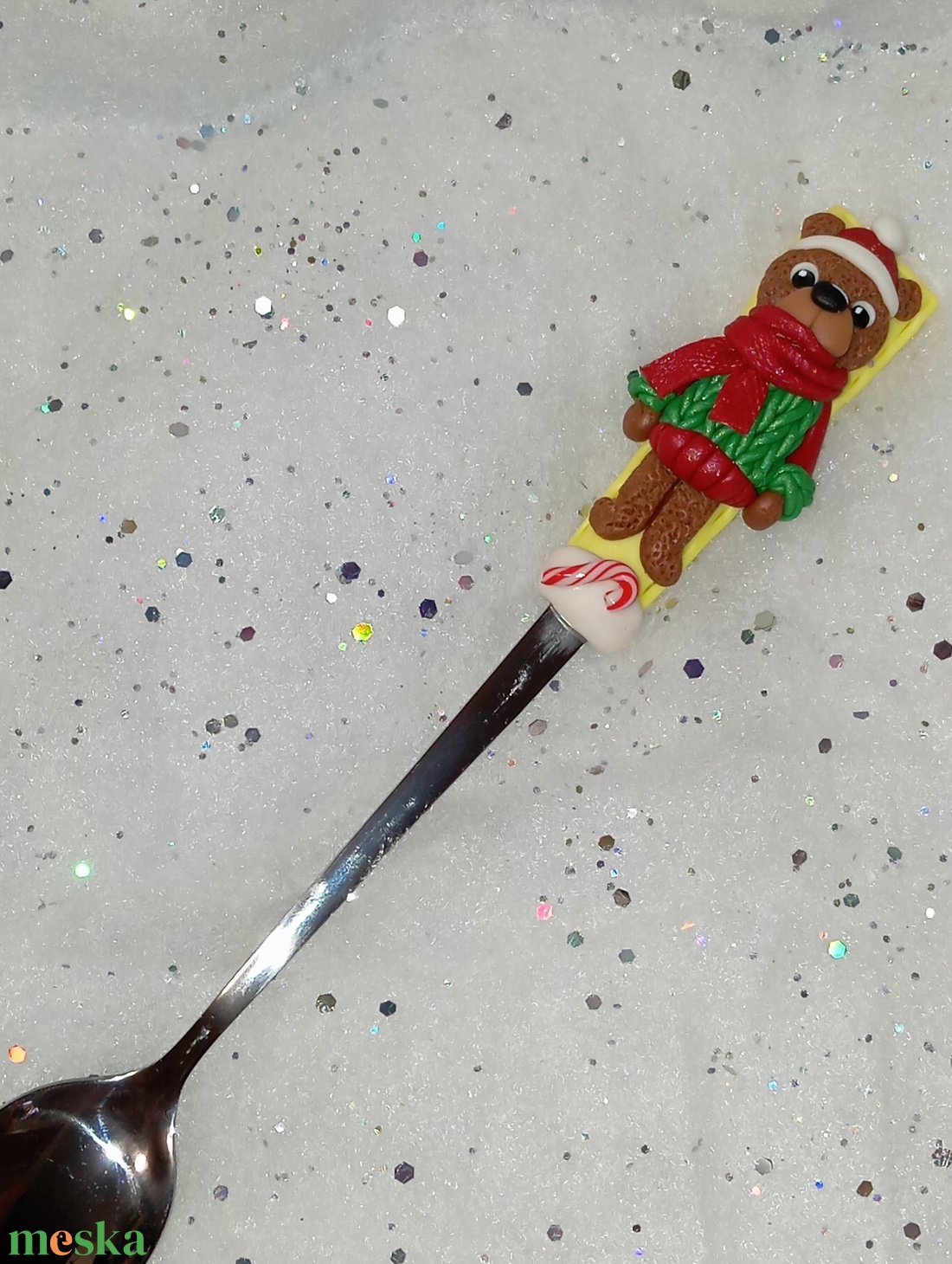 Macis lattés kanál kávéskanál teáskanál  - otthon & életmód - konyhafelszerelés, tálalás - tálalás - bögre & csésze - Meska.hu