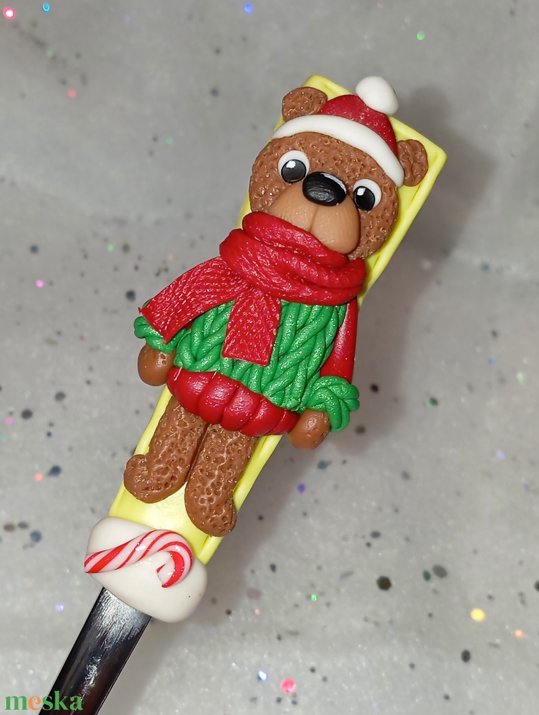 Macis lattés kanál kávéskanál teáskanál  - otthon & életmód - konyhafelszerelés, tálalás - tálalás - bögre & csésze - Meska.hu