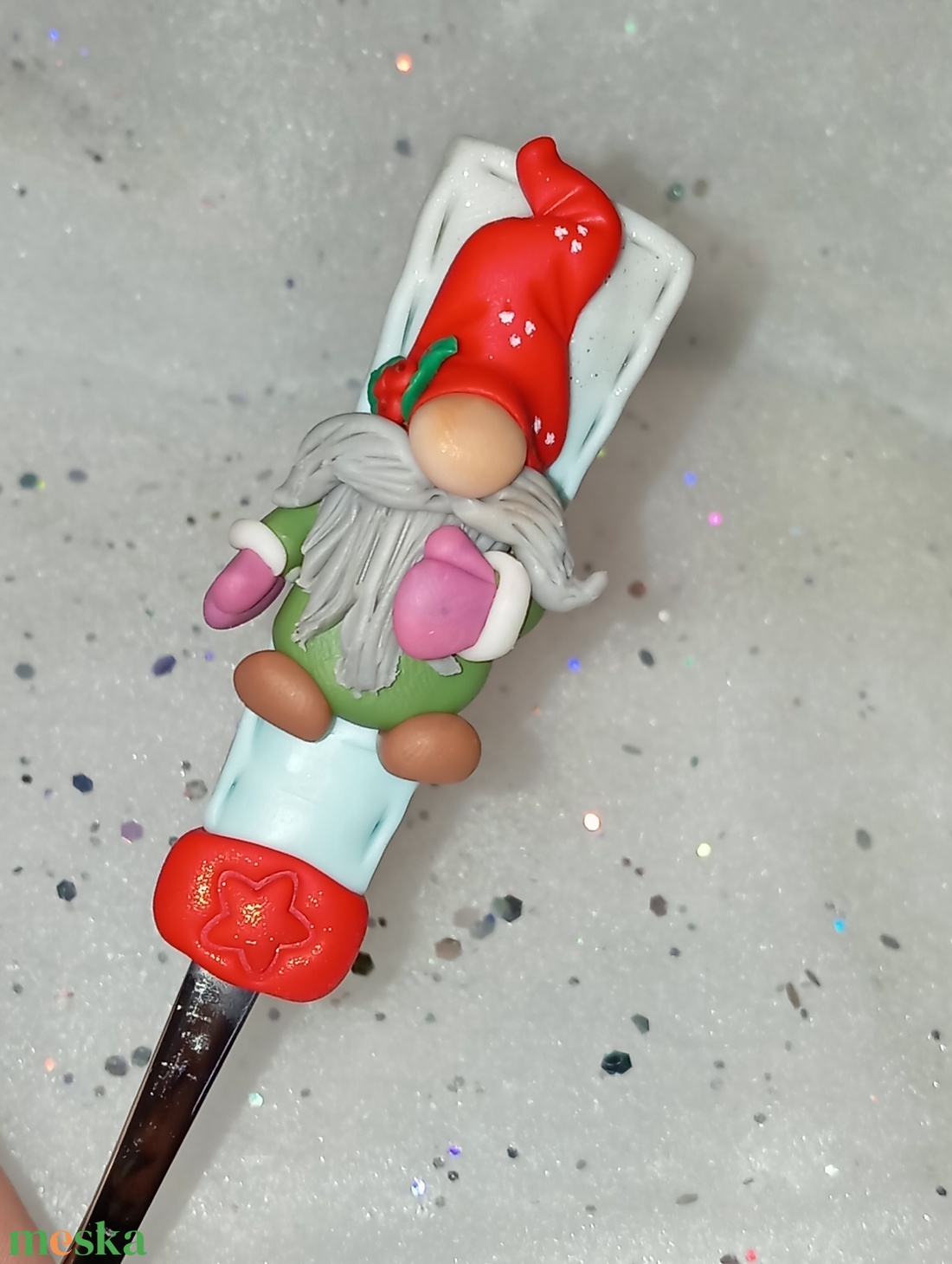 Manós kávéskanál teáskanál  - otthon & életmód - konyhafelszerelés, tálalás - tálalás - bögre & csésze - Meska.hu