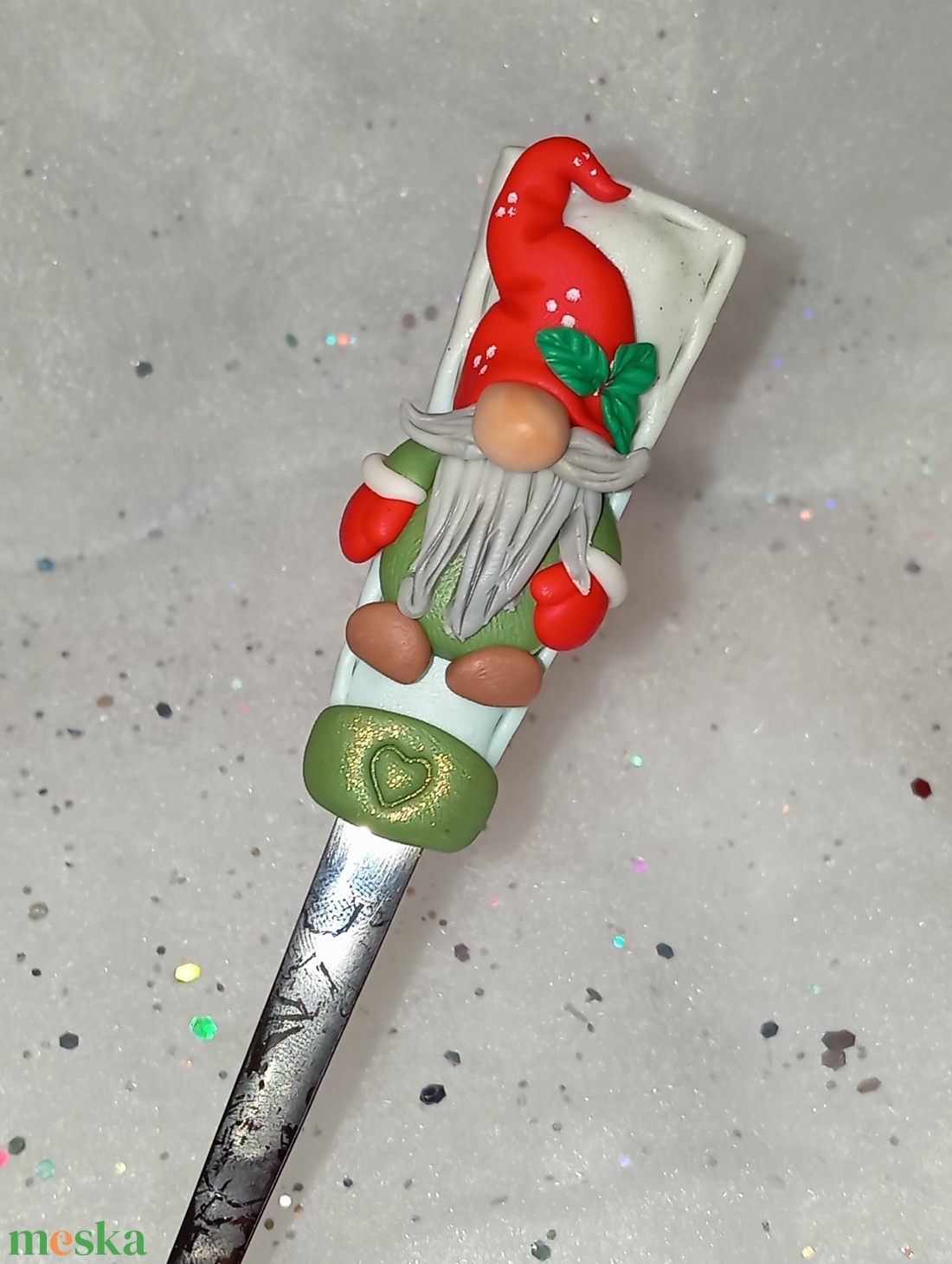 Manós  Lattés kanál   - otthon & életmód - konyhafelszerelés, tálalás - tálalás - bögre & csésze - Meska.hu