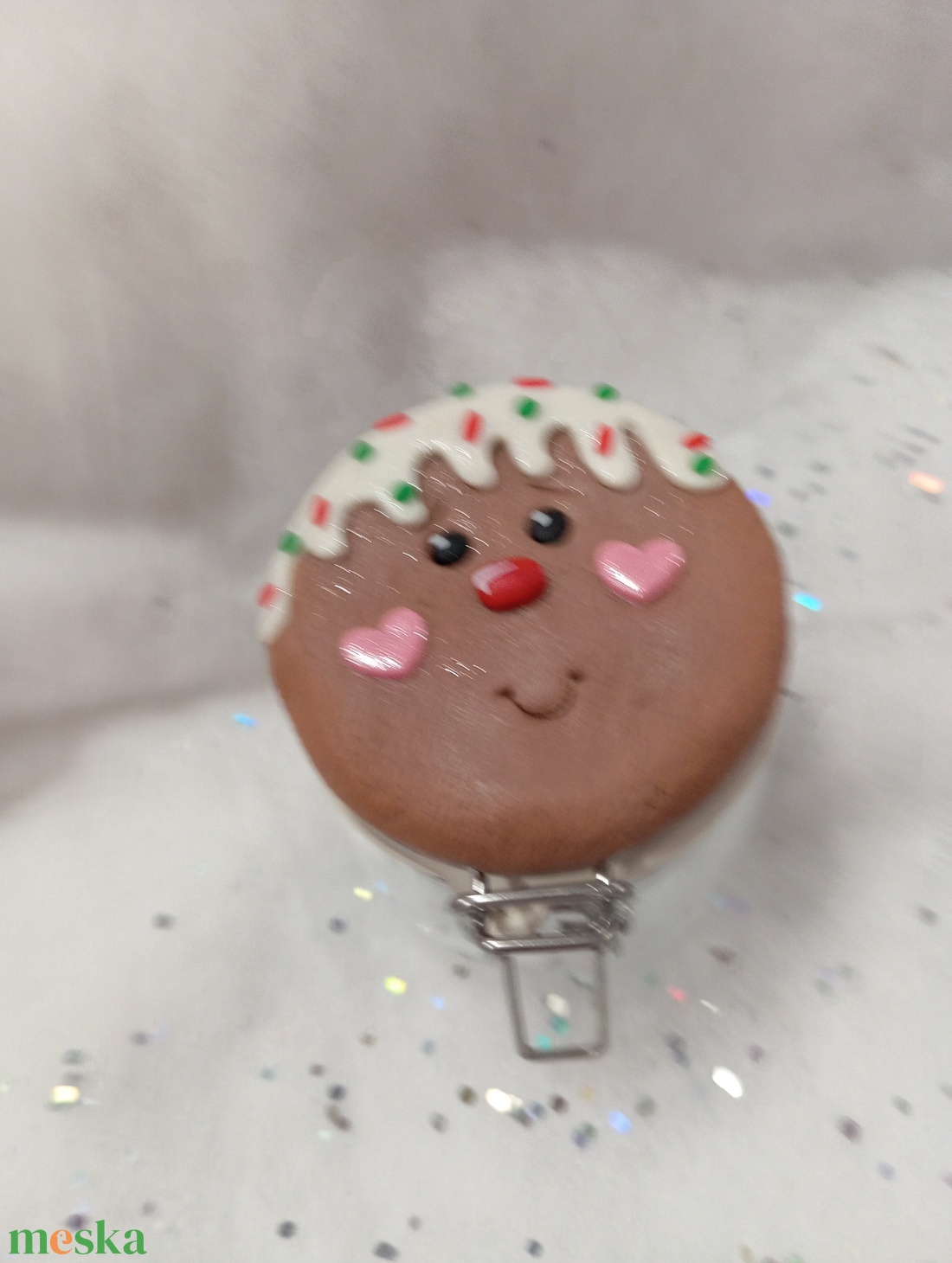 Kicsi Karácsonyi Mézis  Nasis - Cukorkás üveg  - otthon & életmód - konyhafelszerelés, tálalás - flaska, csatos üveg - Meska.hu