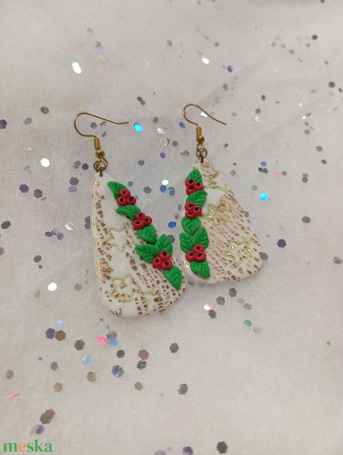 Aranyos Magyal  fülbevaló   - ékszer - fülbevaló - lógó fülbevaló - Meska.hu