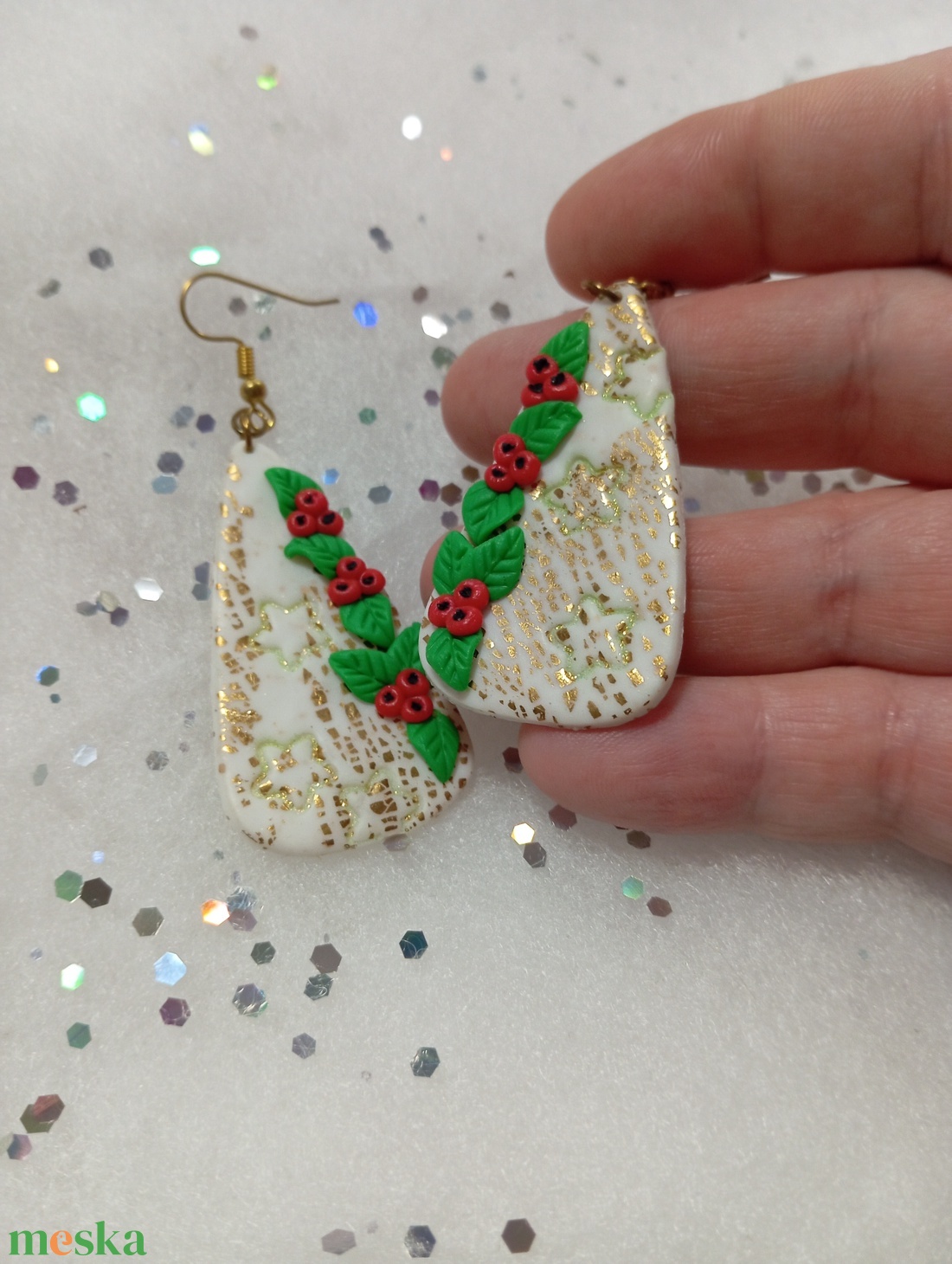 Aranyos Magyal  fülbevaló   - ékszer - fülbevaló - lógó fülbevaló - Meska.hu