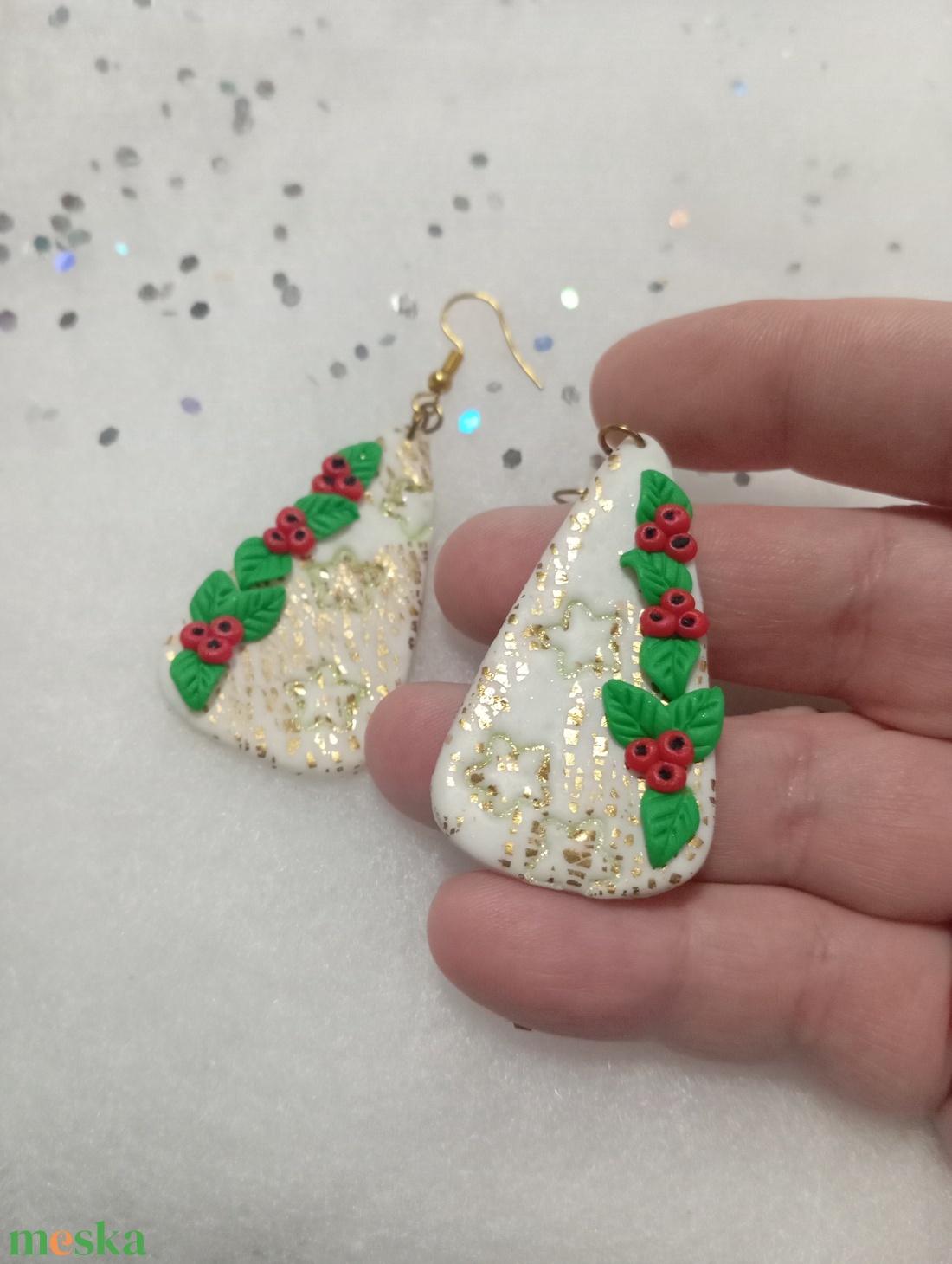 Aranyos Magyal  fülbevaló   - ékszer - fülbevaló - lógó fülbevaló - Meska.hu