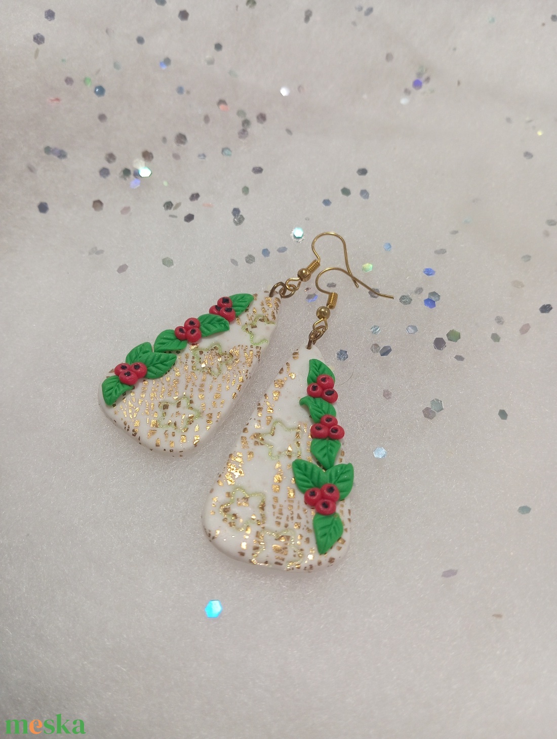 Aranyos Magyal  fülbevaló   - ékszer - fülbevaló - lógó fülbevaló - Meska.hu