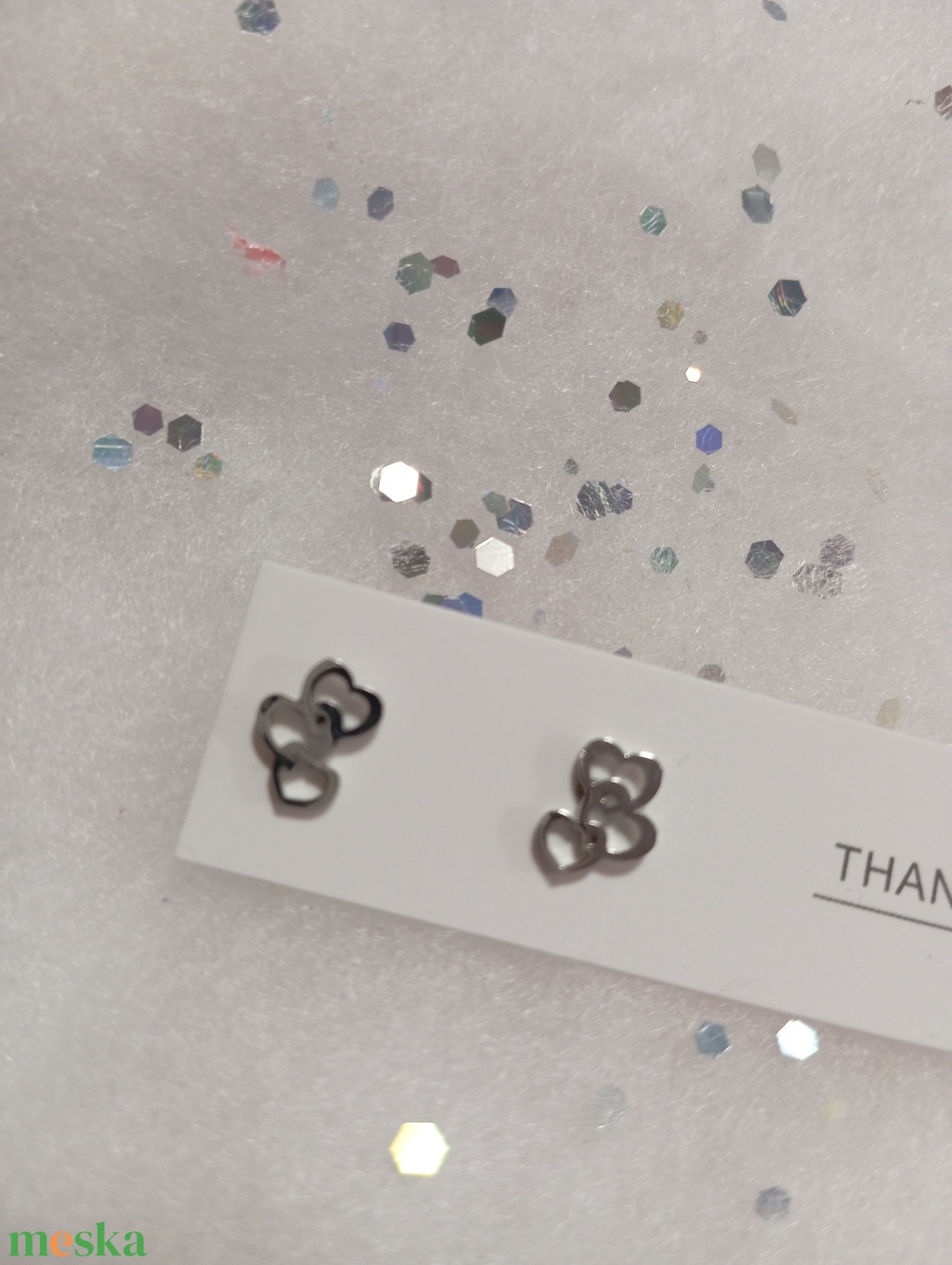 Szerelem bedugós fülbevaló   - ékszer - fülbevaló - pötty fülbevaló - Meska.hu