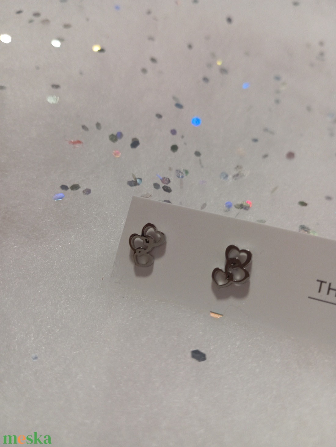 Szerelem bedugós fülbevaló   - ékszer - fülbevaló - pötty fülbevaló - Meska.hu