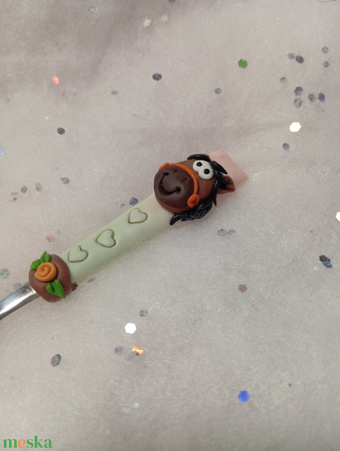 Lovacska teáskanál kakaós kanál - otthon & életmód - konyhafelszerelés, tálalás - tálalás - bögre & csésze - Meska.hu