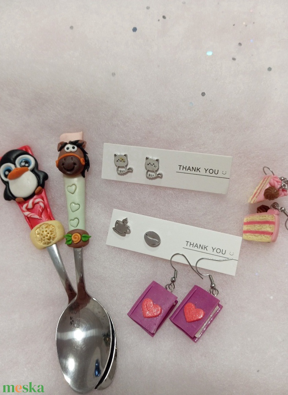 Kedvezményes Csomag Kívánságlista Alapján - ékszer - fülbevaló - lógó fülbevaló - Meska.hu