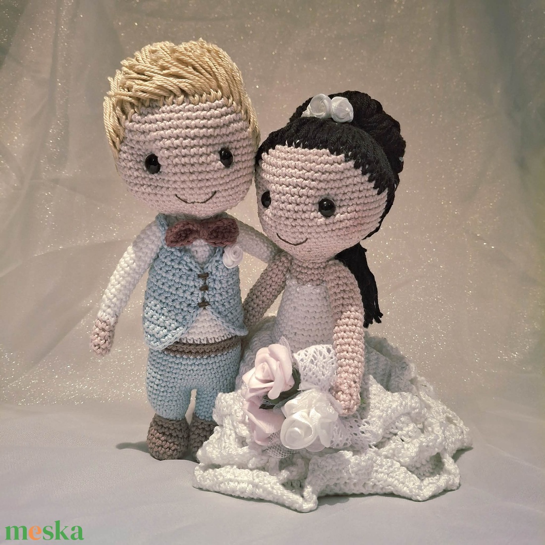 ifjú pár - esküvő - emlék & ajándék - nászajándék - ceremónia szett - Meska.hu