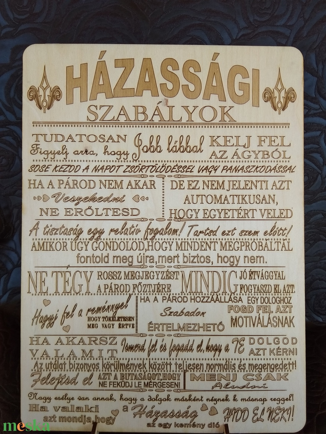 Házassági szabályok - - Meska.hu Házassági szabályok - - Meska.hu