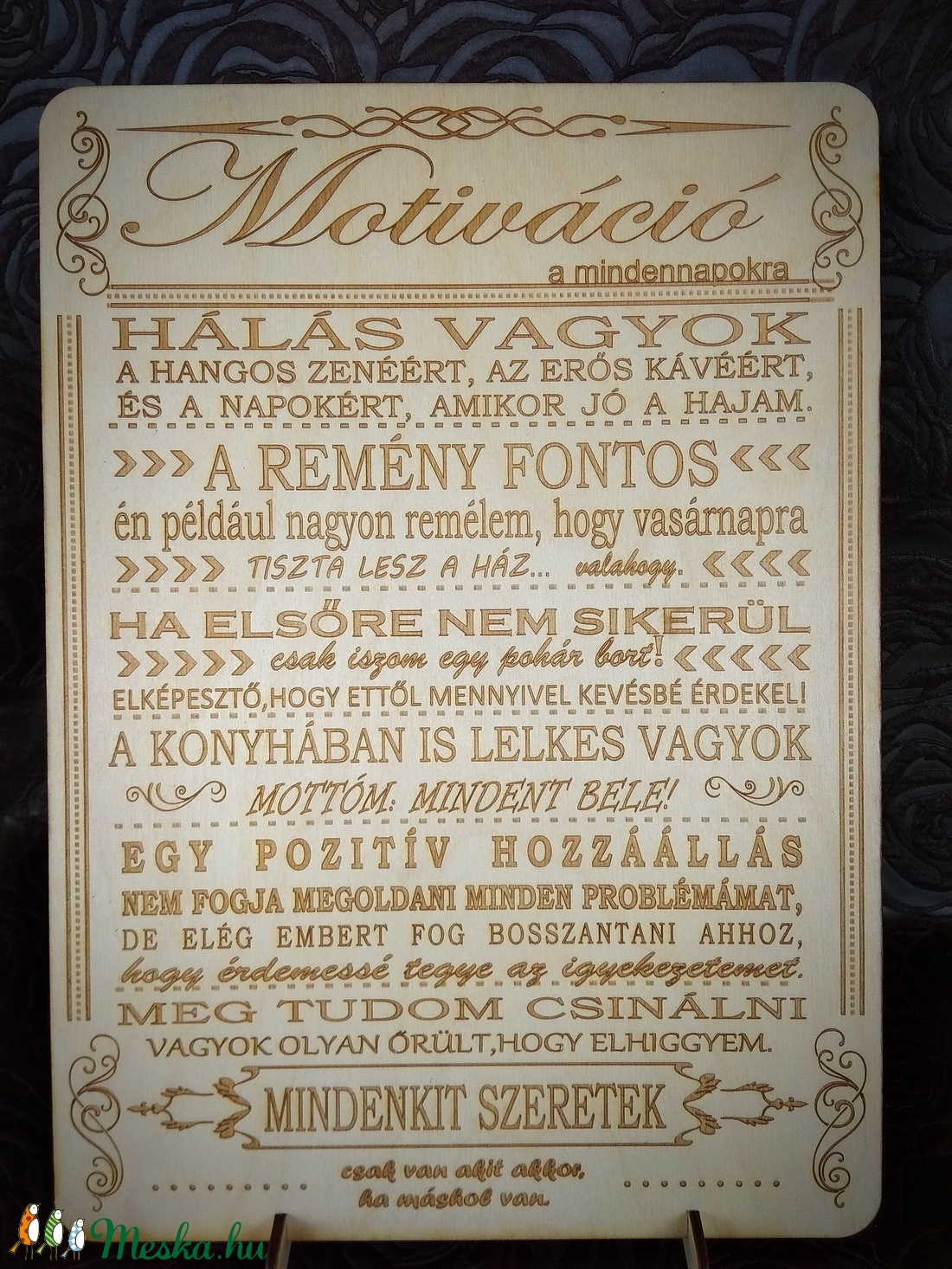 Motivációs tábla - otthon & életmód - dekoráció - Meska.hu