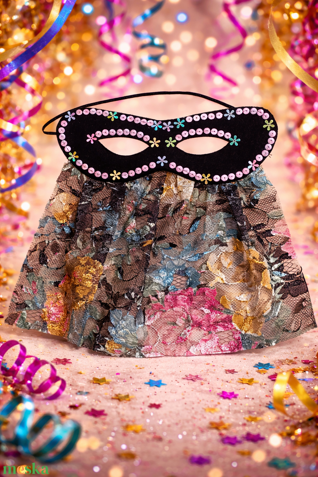 Farsangi álarc  - ruha & divat - jelmez & álarc - álarc - Meska.hu