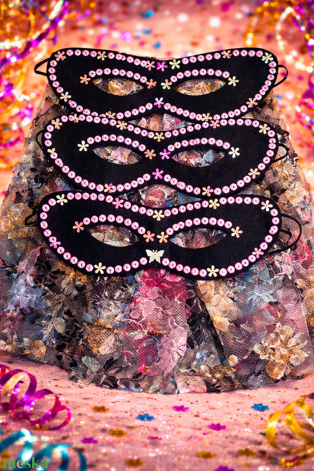 Farsangi álarc  - ruha & divat - jelmez & álarc - álarc - Meska.hu