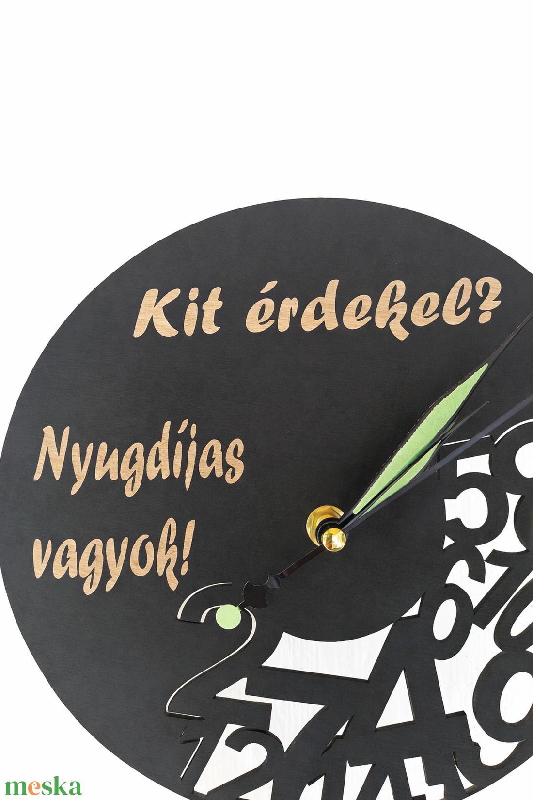 Nyugdíjas falióra - otthon & életmód - dekoráció - fali és függő dekoráció - falióra & óra - Meska.hu