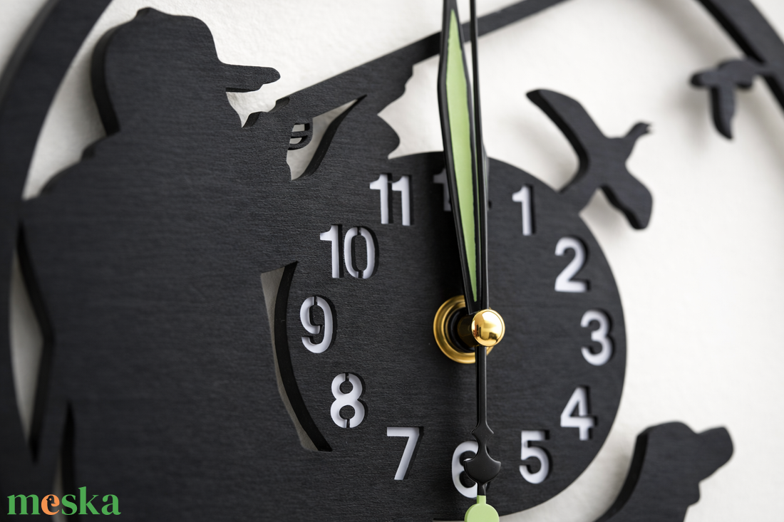 Vadászos falióra - otthon & életmód - dekoráció - fali és függő dekoráció - falióra & óra - Meska.hu