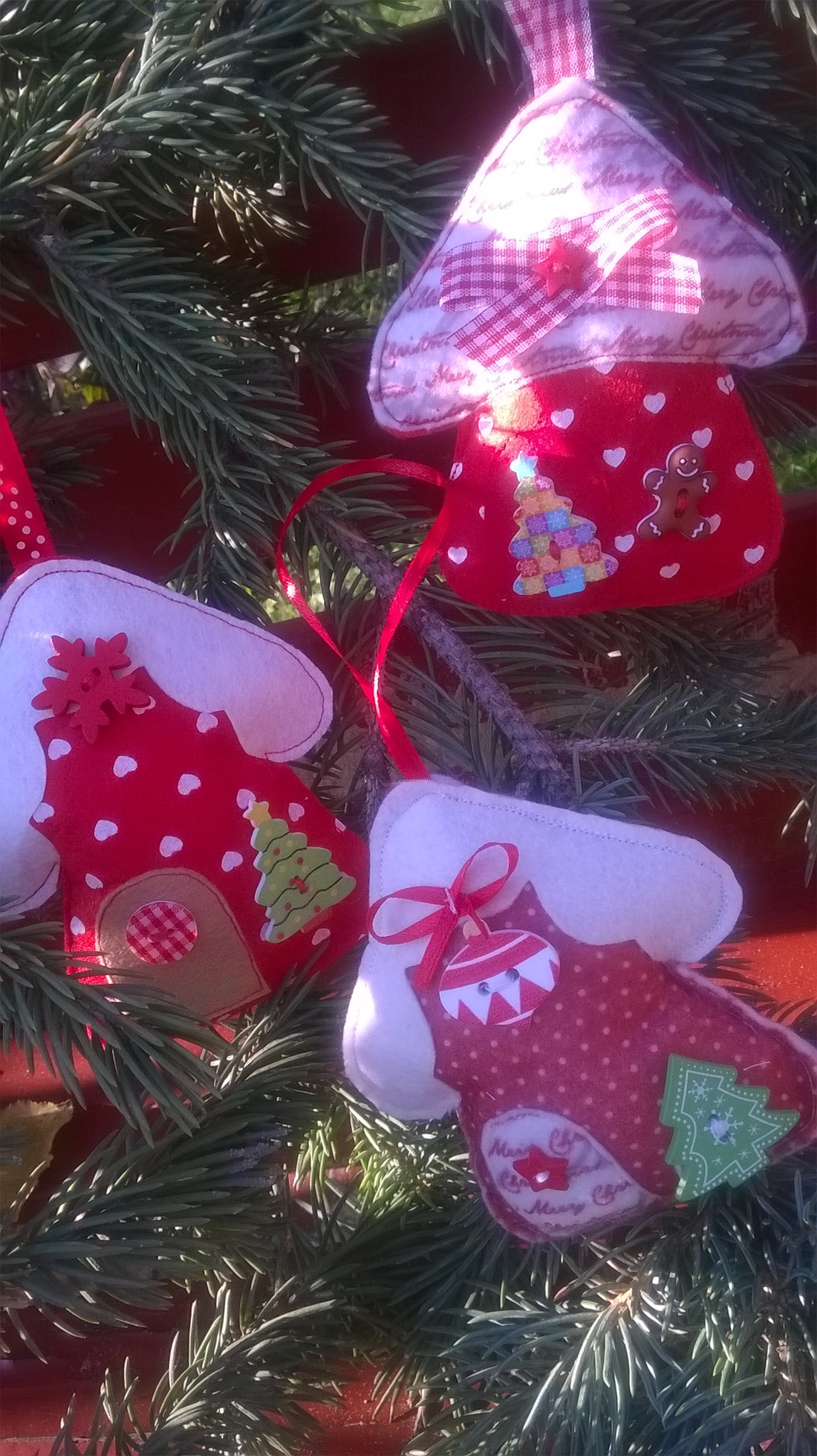 Karácsonyfadísz - Házikó -  - Meska.hu