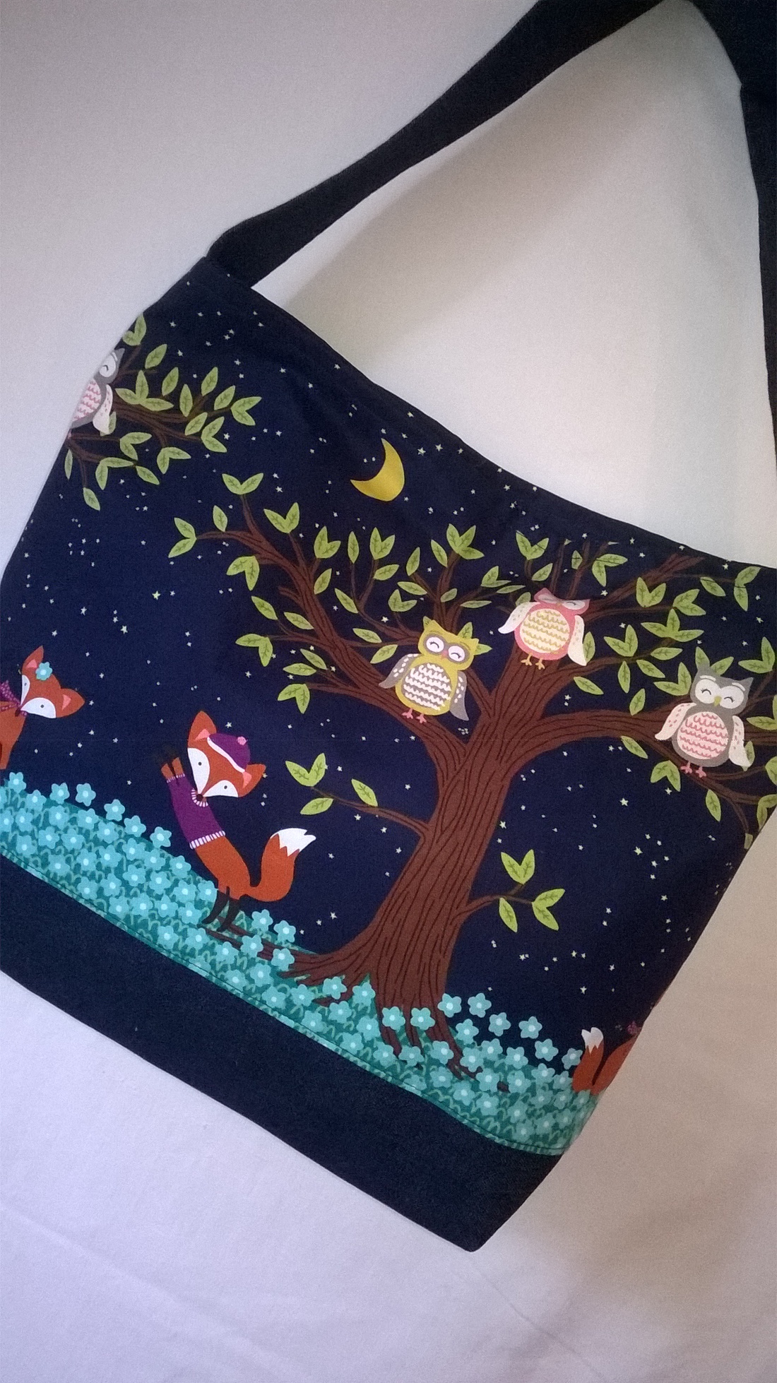  Éjszakai erdő oldaltáska -  - Meska.hu