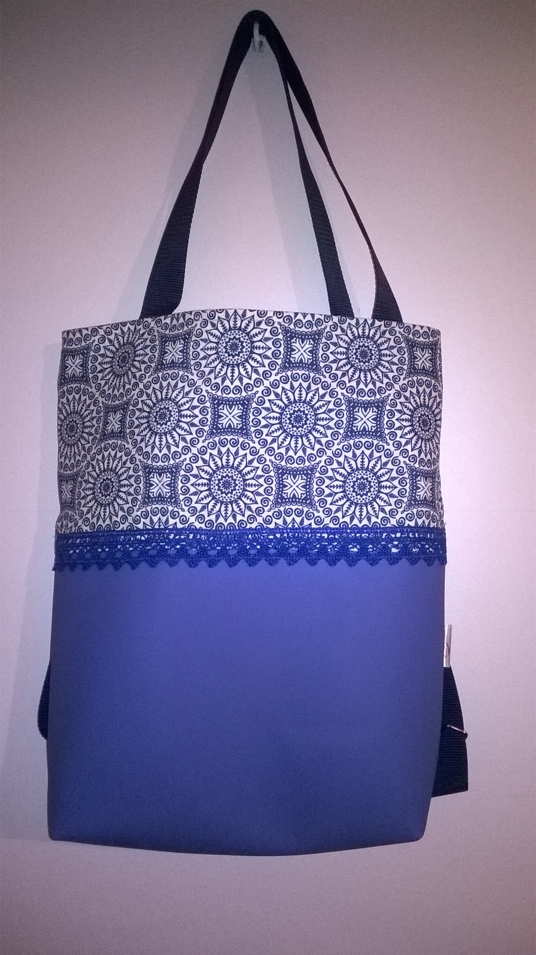 Kék hátitáska / válltáska  -  - Meska.hu