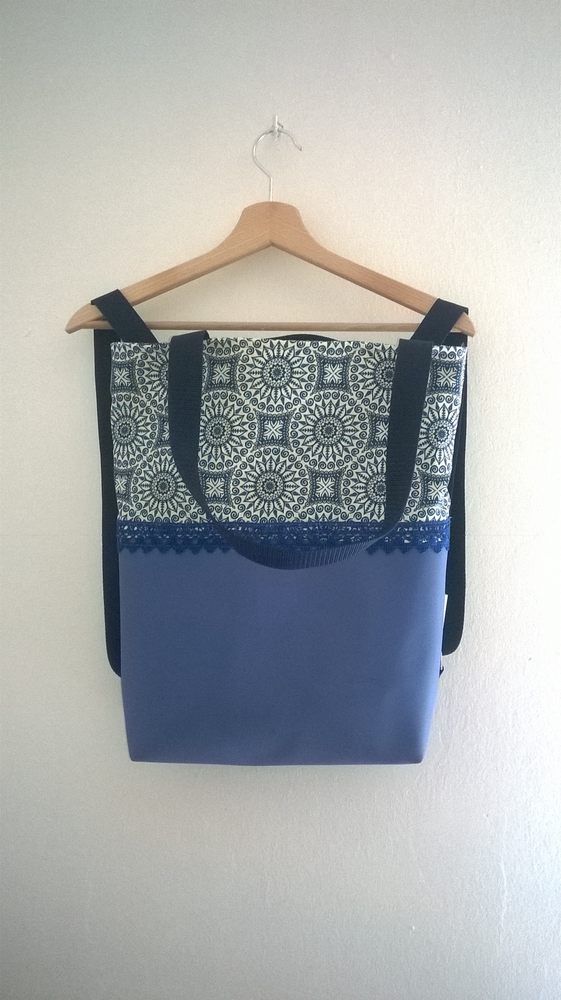 Kék hátitáska / válltáska  -  - Meska.hu