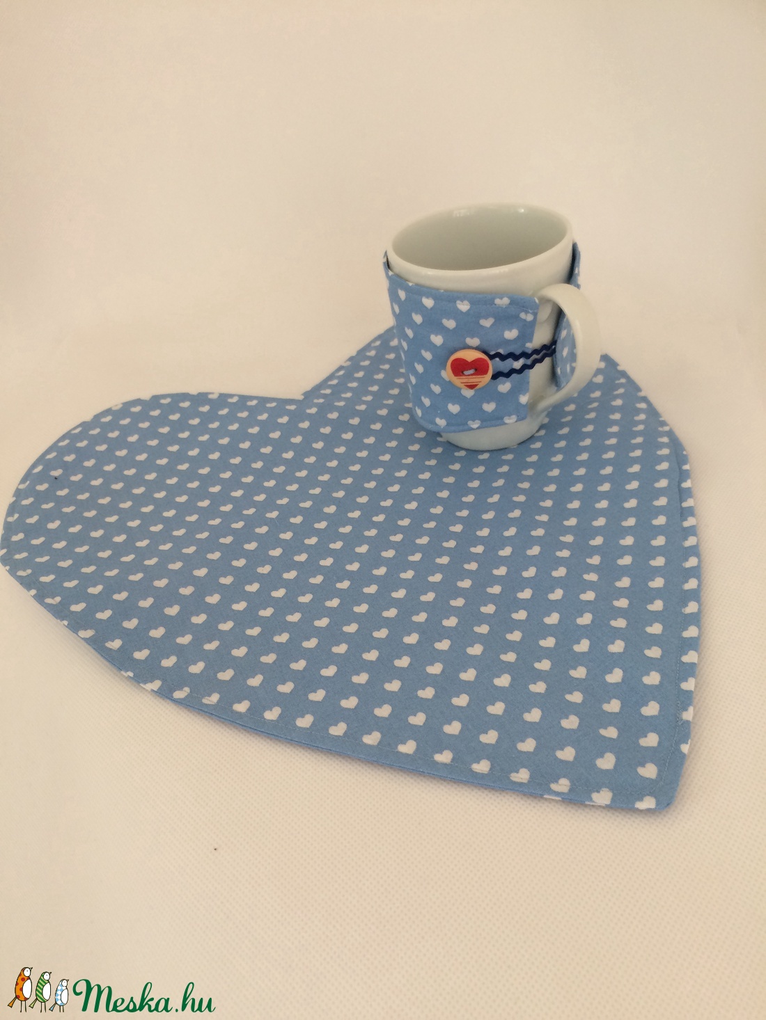 Bögremelegítő szív alakú alátéttel -  - Meska.hu
