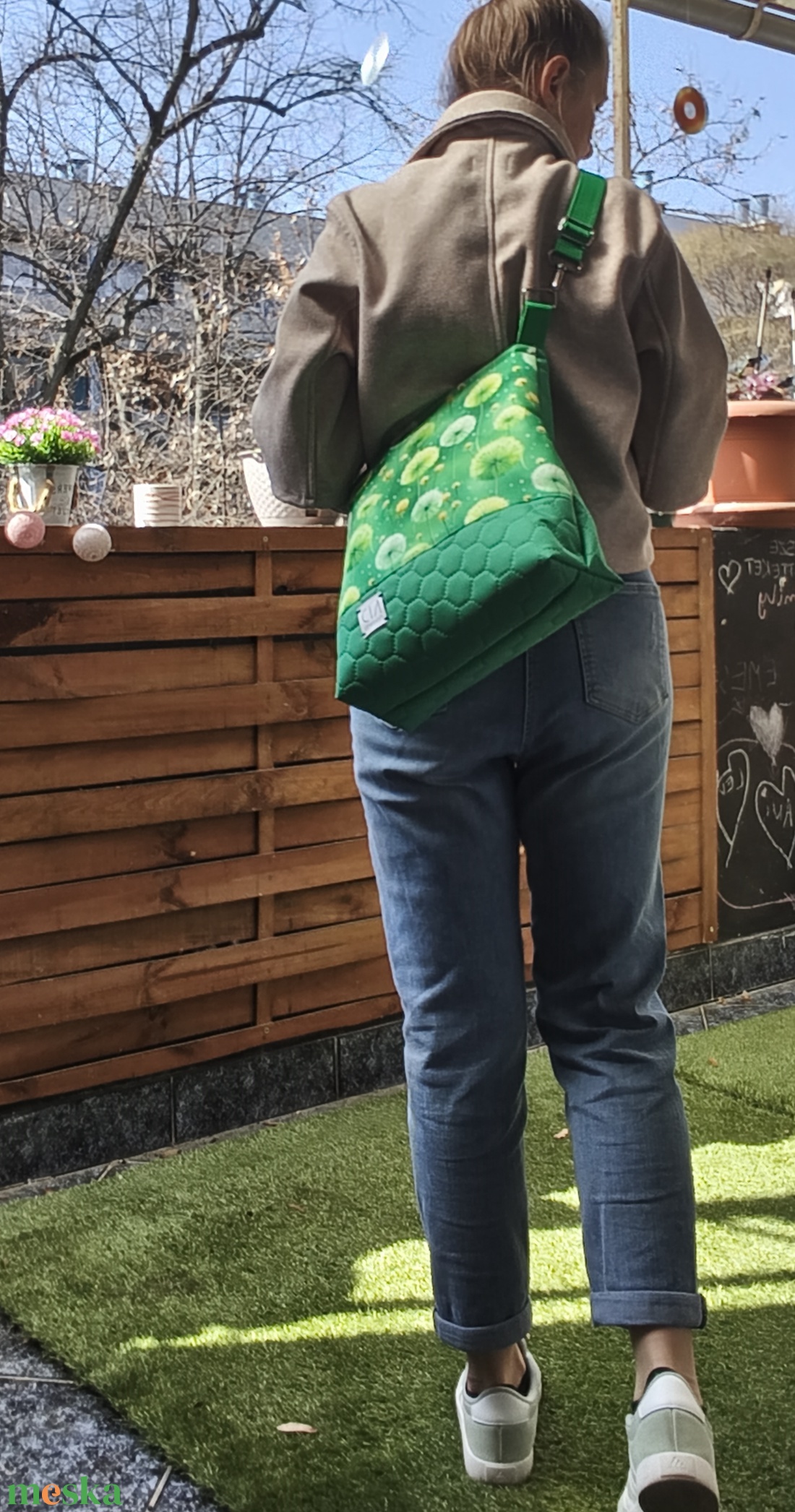 Oldaltáska  - táska & tok - kézitáska & válltáska - vállon átvethető táska - Meska.hu