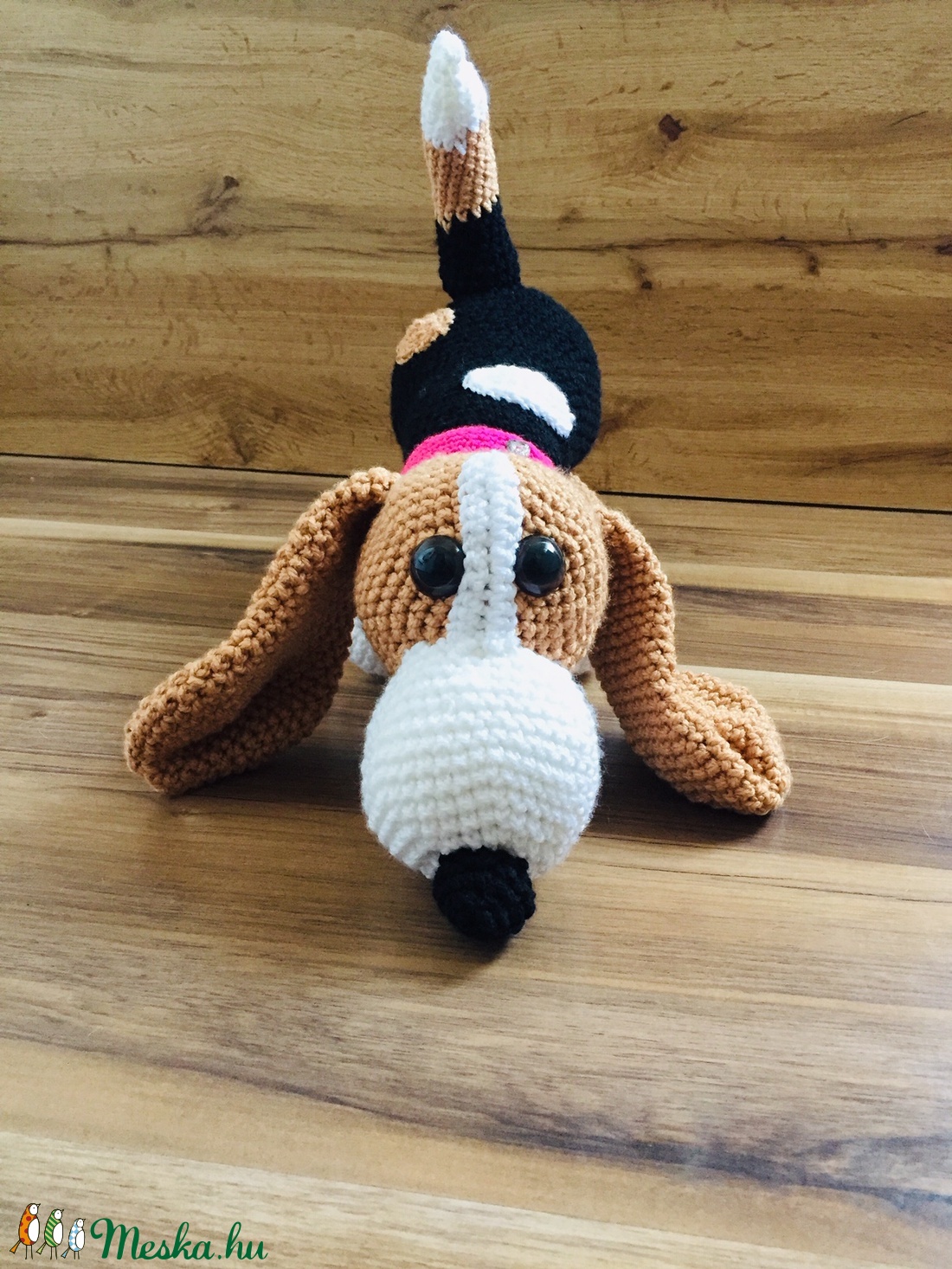Basset Hound kutyus - játék & sport - plüssállat & játékfigura - kutya - Meska.hu
