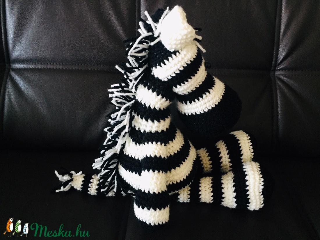 Zebra - játék & sport - plüssállat & játékfigura - más figura - Meska.hu