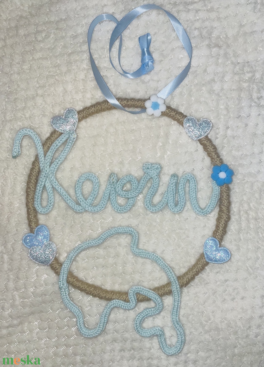 Egyedi névdekorácio - baba - mama - babaszoba dekoráció - baba névtábla - Meska.hu