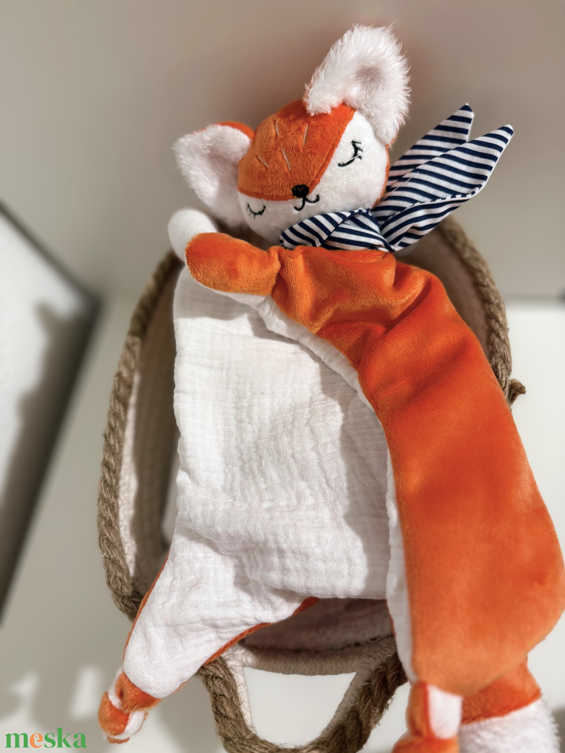 Fantasztikus róka szundikendő - játék & sport - baba & babaház - baba - Meska.hu